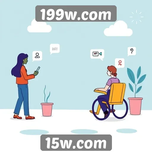 Acessibilidade e design do site 199w.com