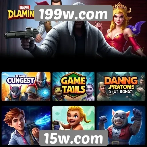 Análise da diversidade de jogos no 199w.com