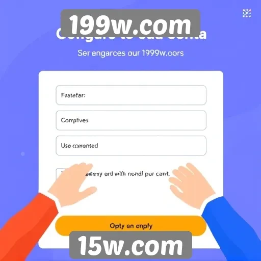 Configurando sua conta no 199w.com