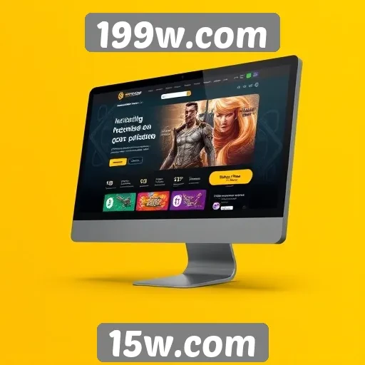 Análise da interface do site 199w.com para jogadores