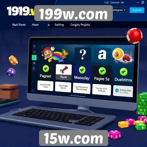 Análise das funcionalidades do site de jogos 199w.com